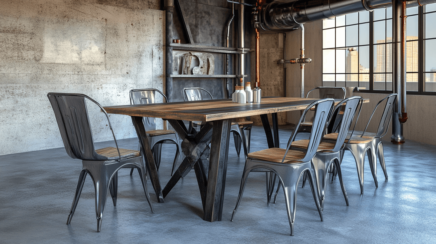 Meubels in industriële stijl: functionaliteit ontmoet design
