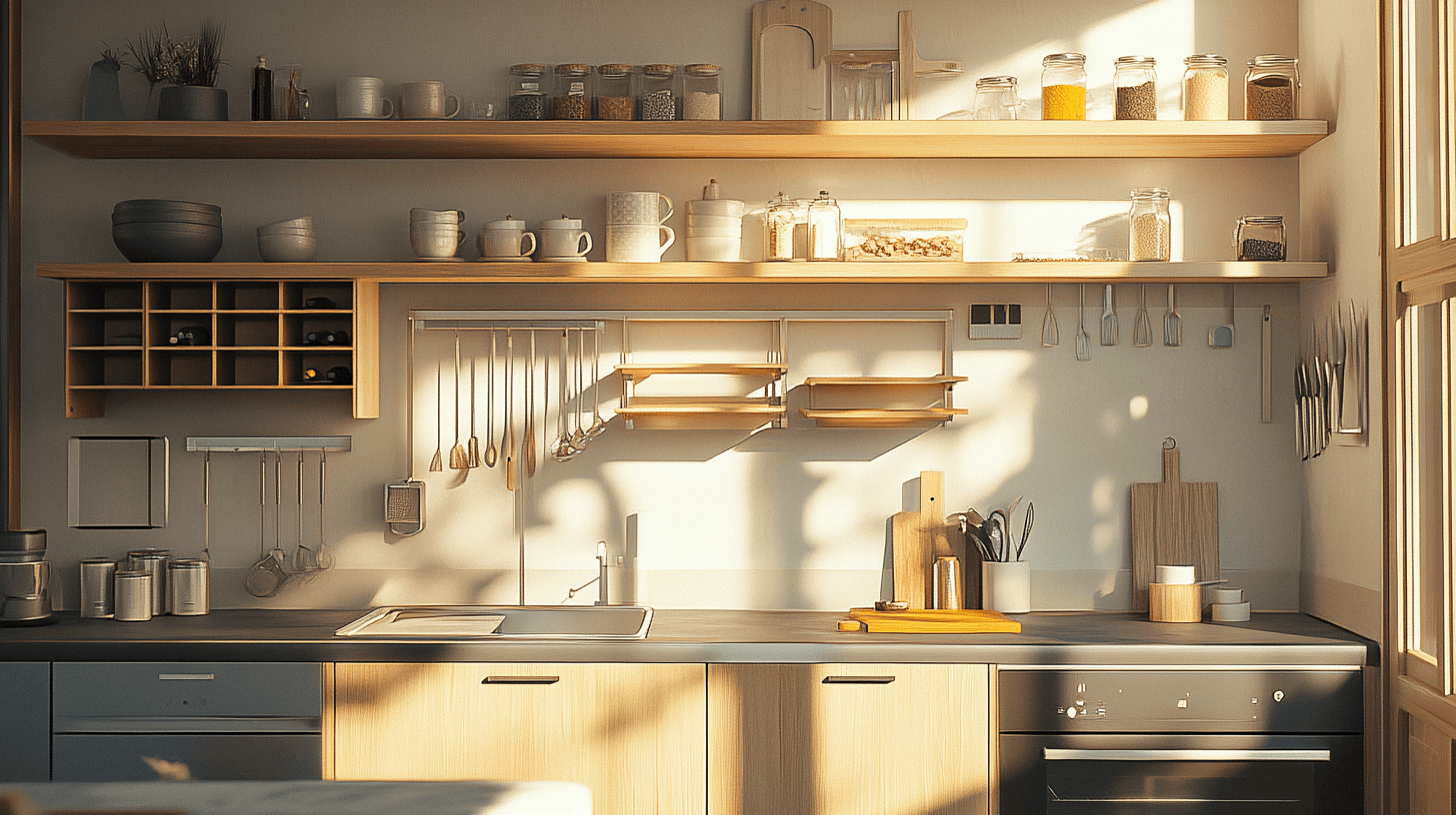 Slimme opbergruimte: Innovatieve opbergoplossingen voor de keuken