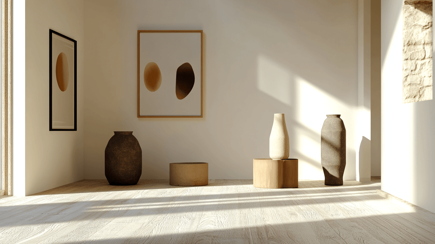 Decoratieve accenten in minimalistische stijl