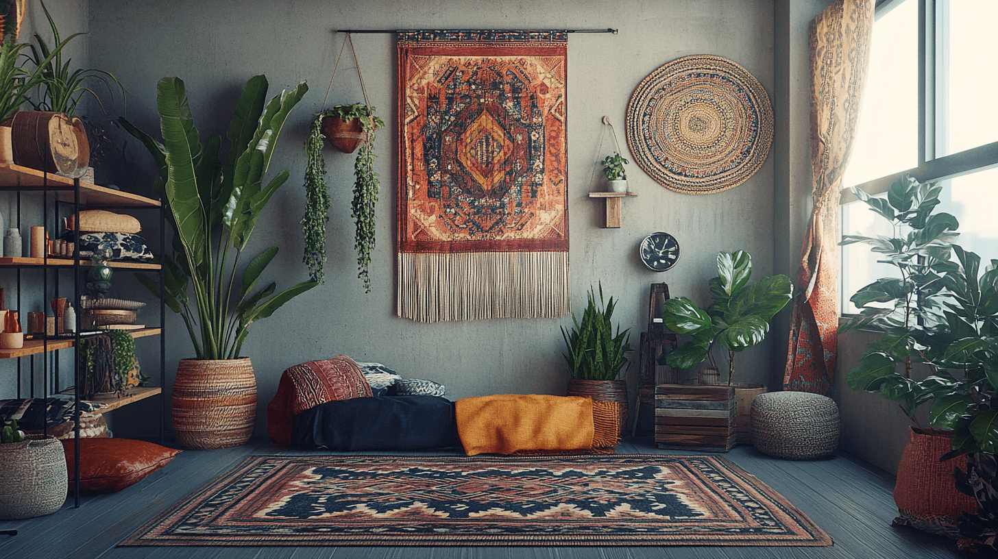 Decoratie in Industrial Boho stijl