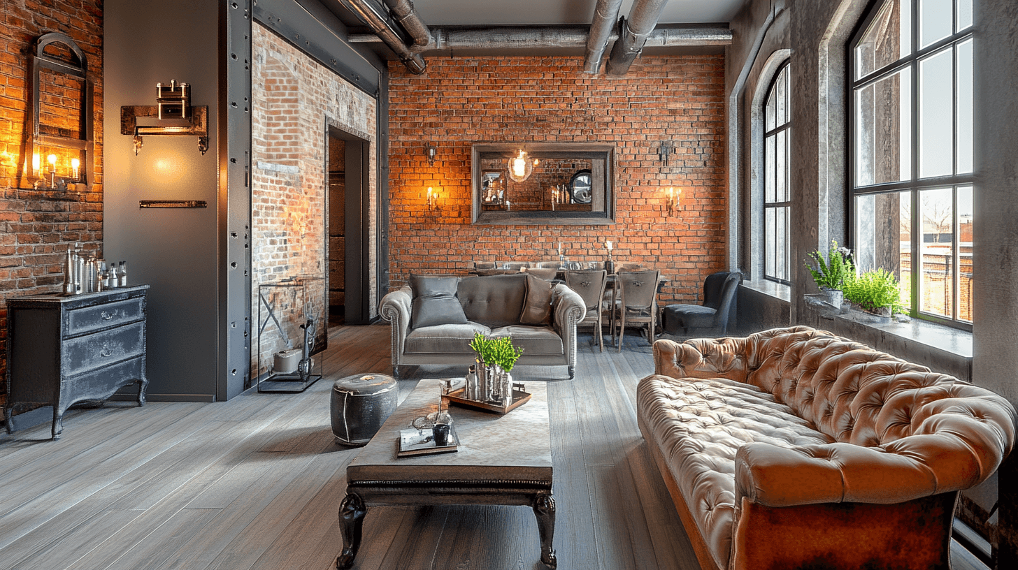 Industrieel Glamour: De mix van Industrial en luxe