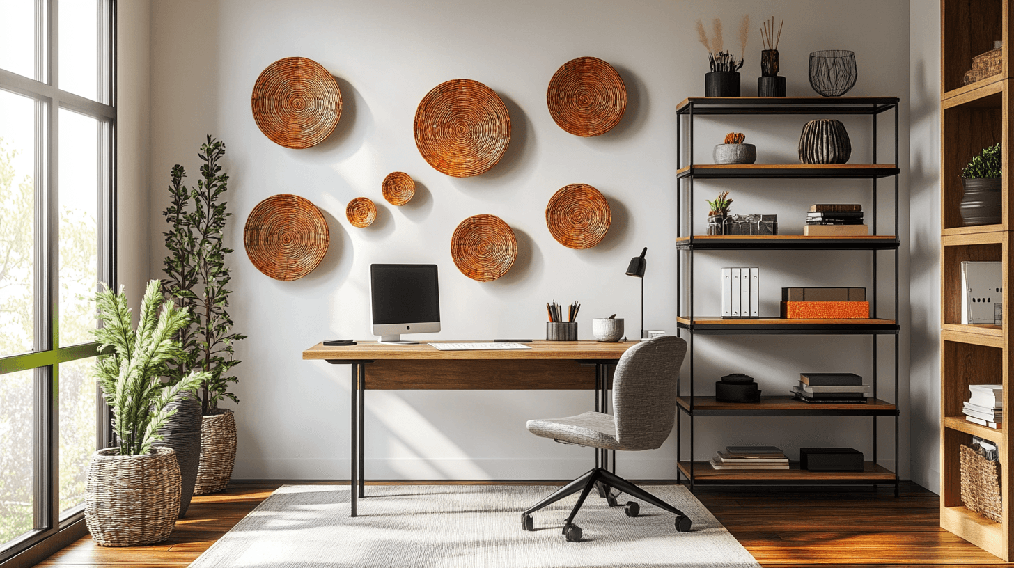 Decoratie voor het thuiskantoor: Creativiteit en structuur verenigen