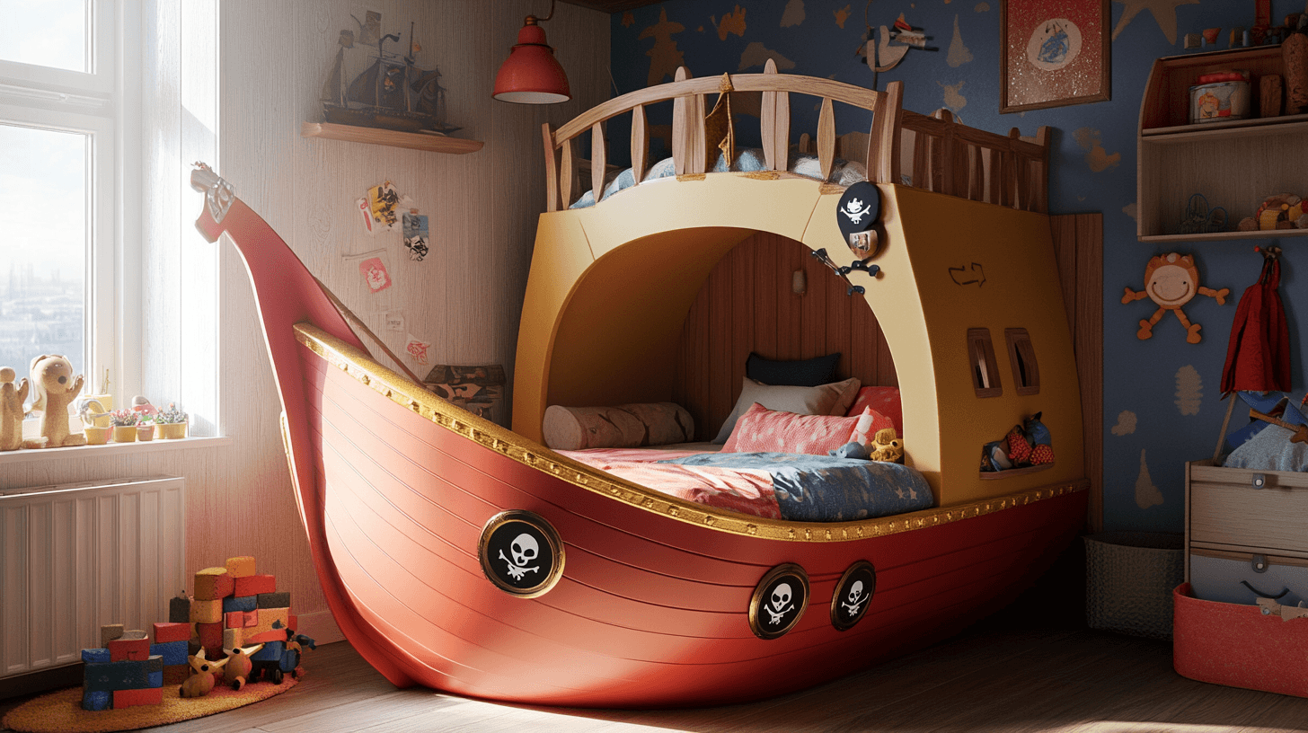 Kinderbedden met fantasie: Voor kleine ontdekkers
