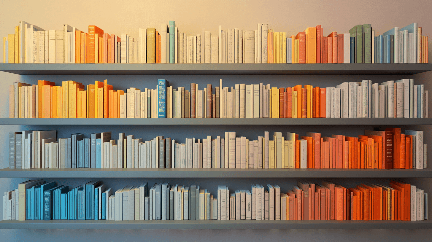 Creatieve wanddecoratie met boeken