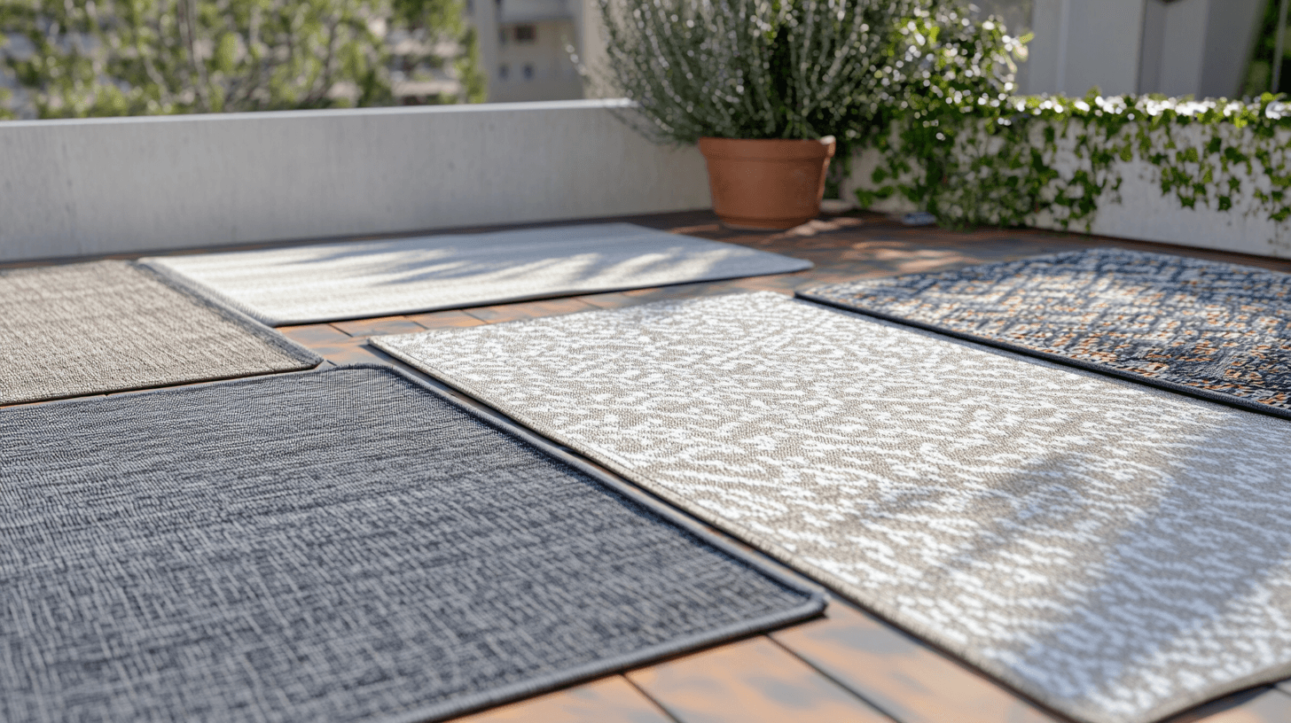 Materialen en eigenschappen van outdoor-tapijten
