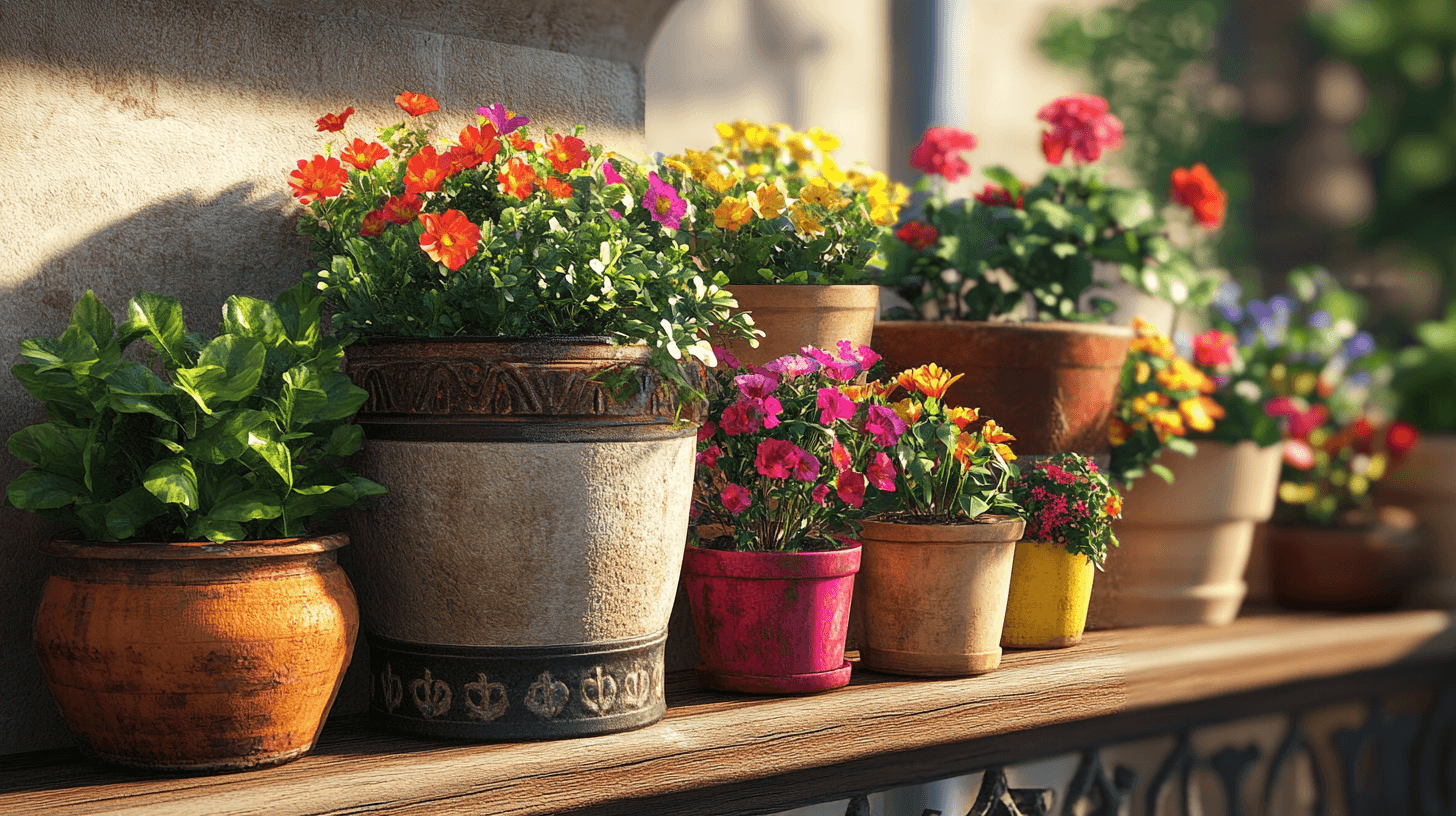 Decoratieve plantenbakken voor balkons: Ideeën voor kleine ruimtes