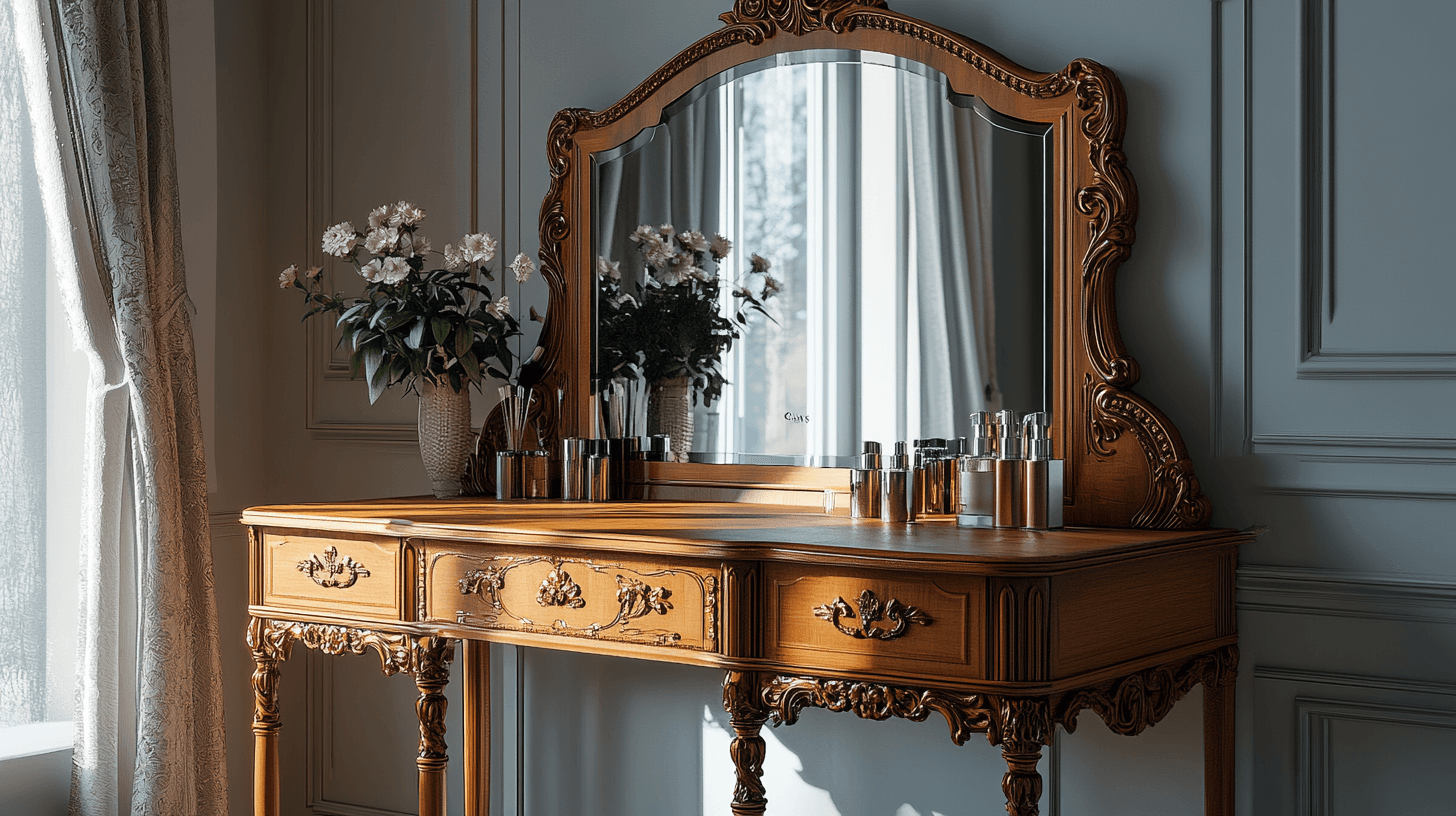 Klassieke kaptafels: elegantie en functionaliteit verenigd