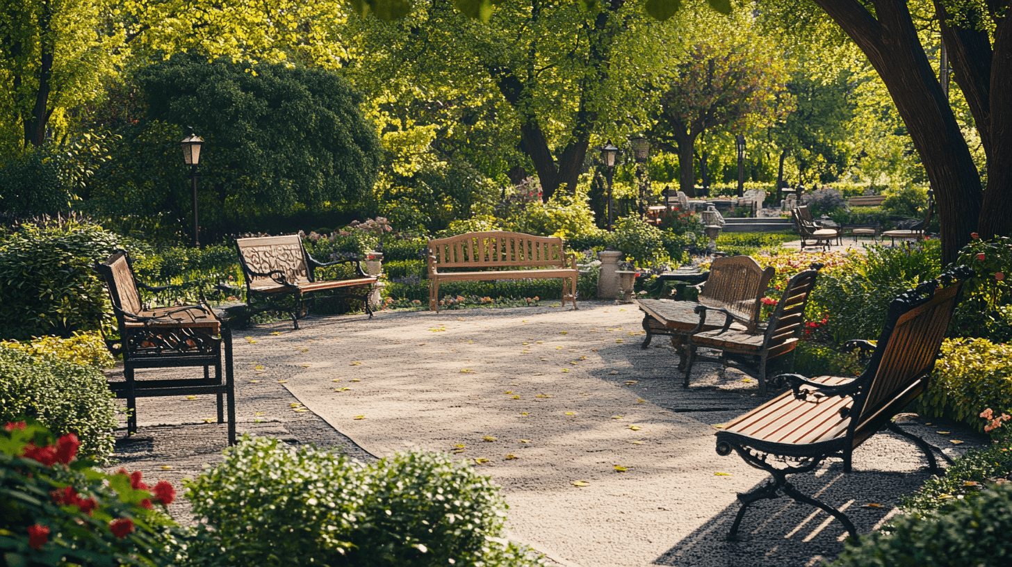 Zitplaatsen in de tuin: banken, stoelen en meer