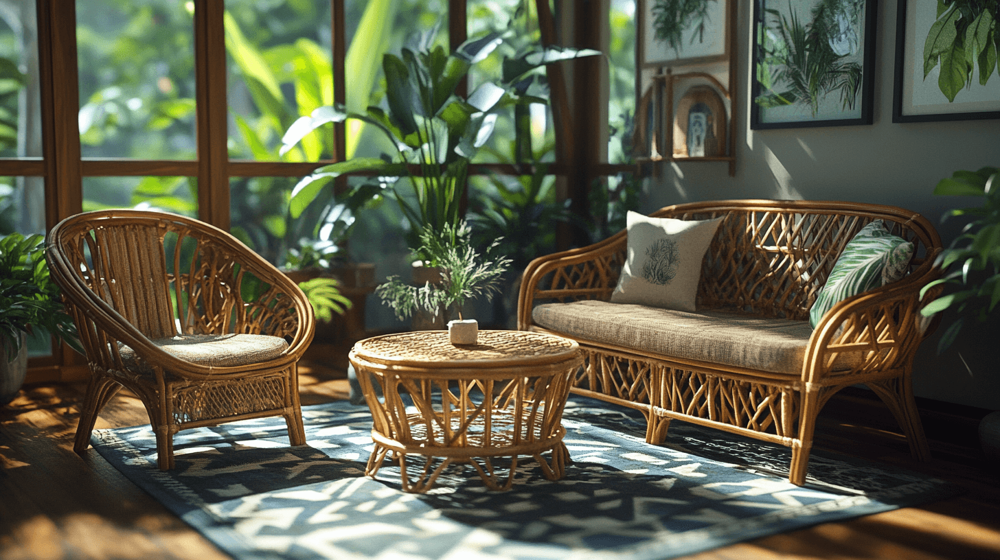 Natuurlijke materialen: De basis van de Tropical Boho-stijl