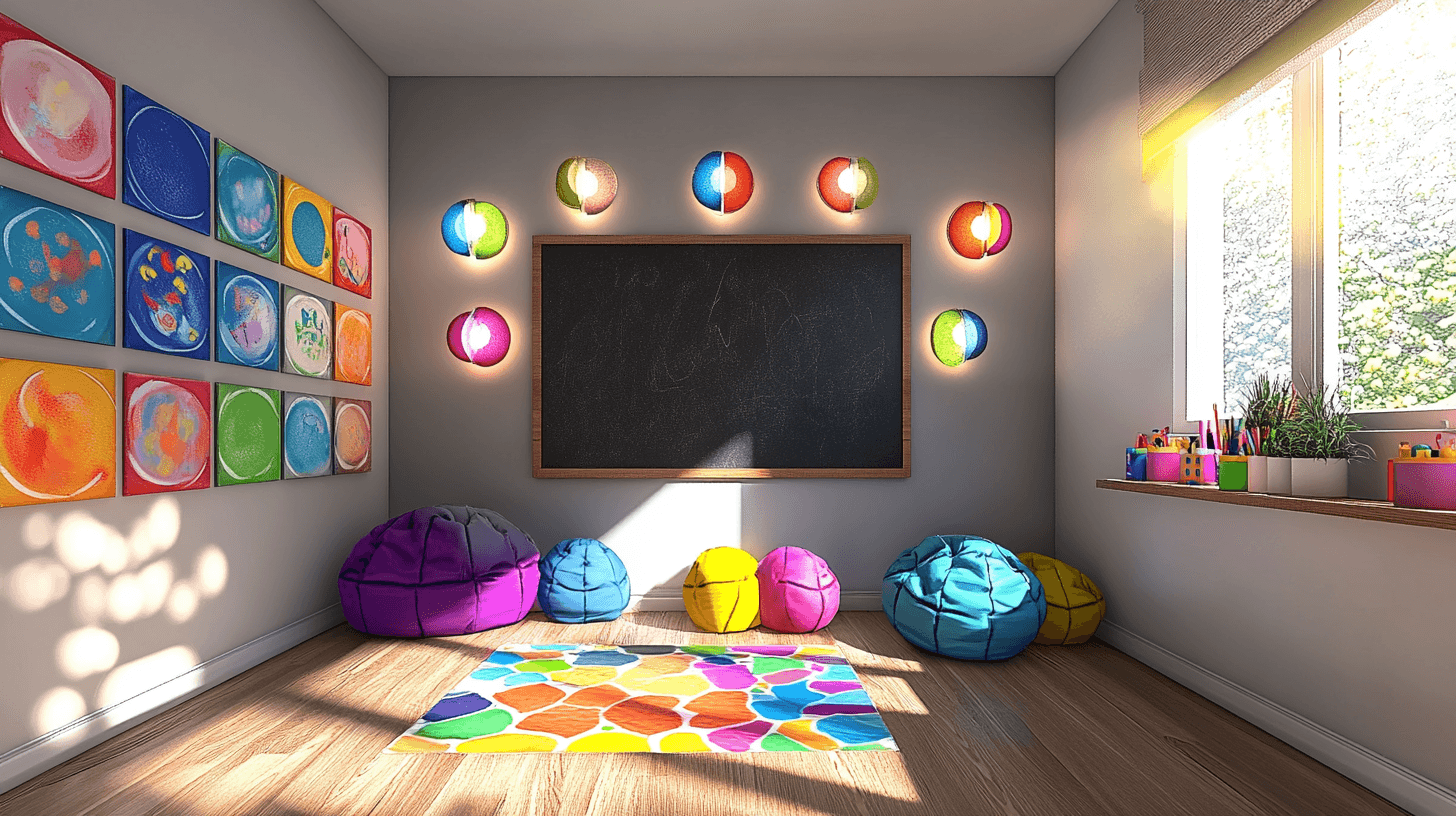 Decoratie die creativiteit stimuleert