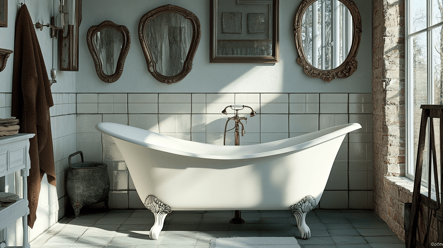 Vintage badkamer: nostalgie en charme in de natte ruimte