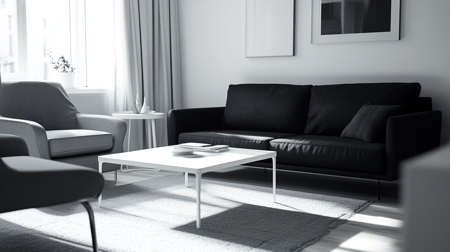 Monochrome meubels: De sleutel tot een elegante ruimte