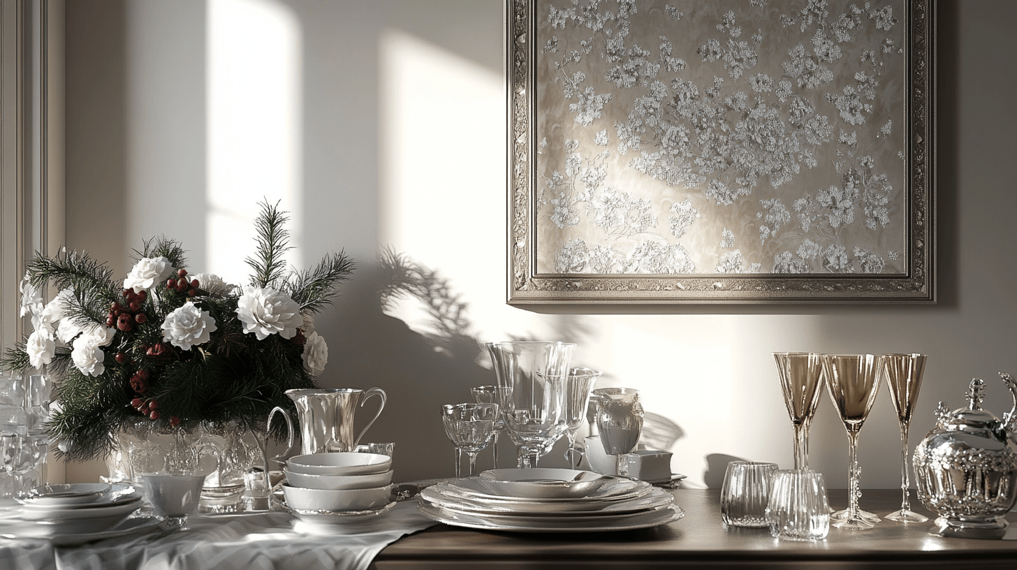 Decoratieve elementen die je eetkamer elegantie geven