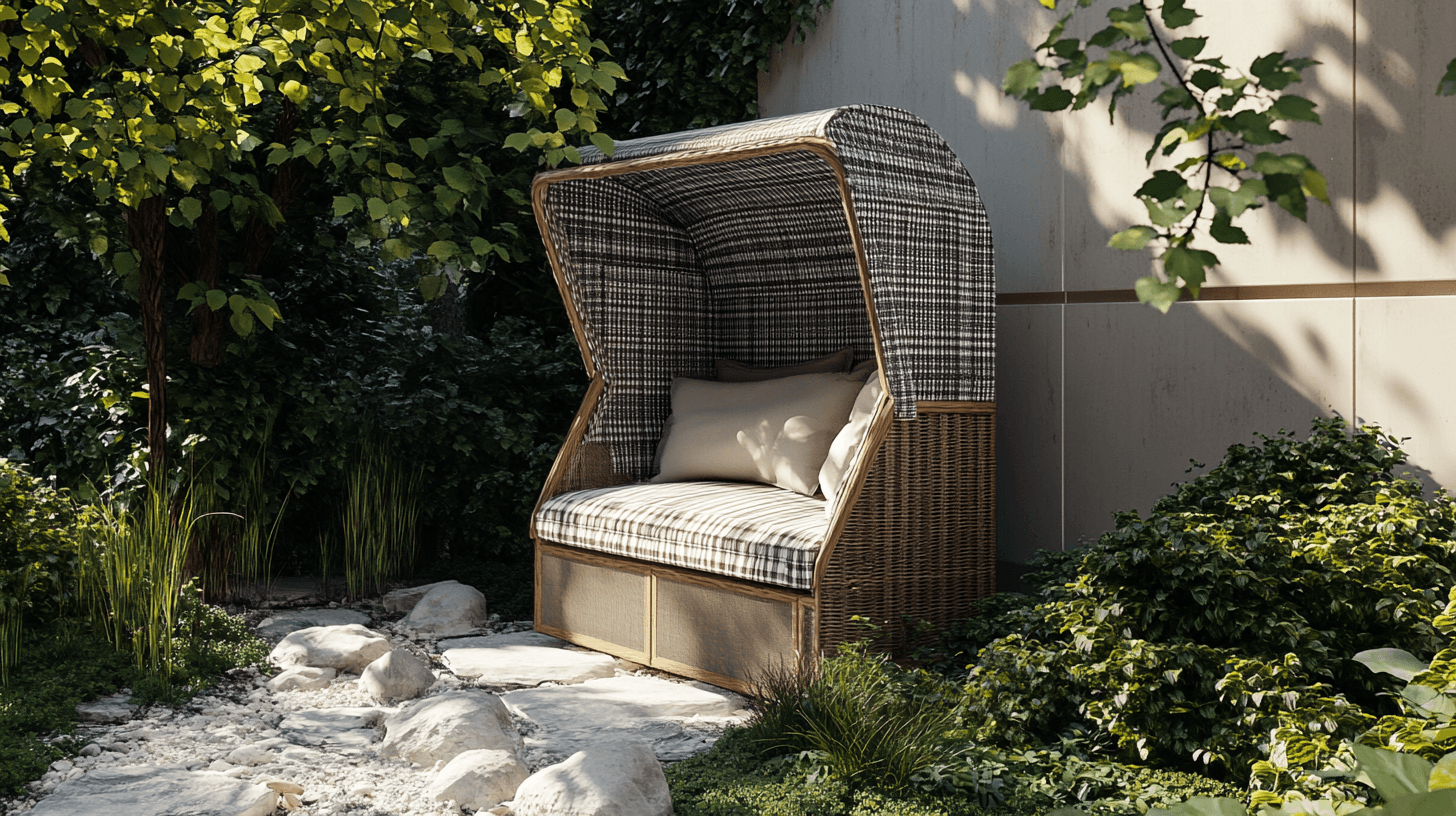 Vakantiegevoel thuis: Strandkörbe voor tuin en balkon