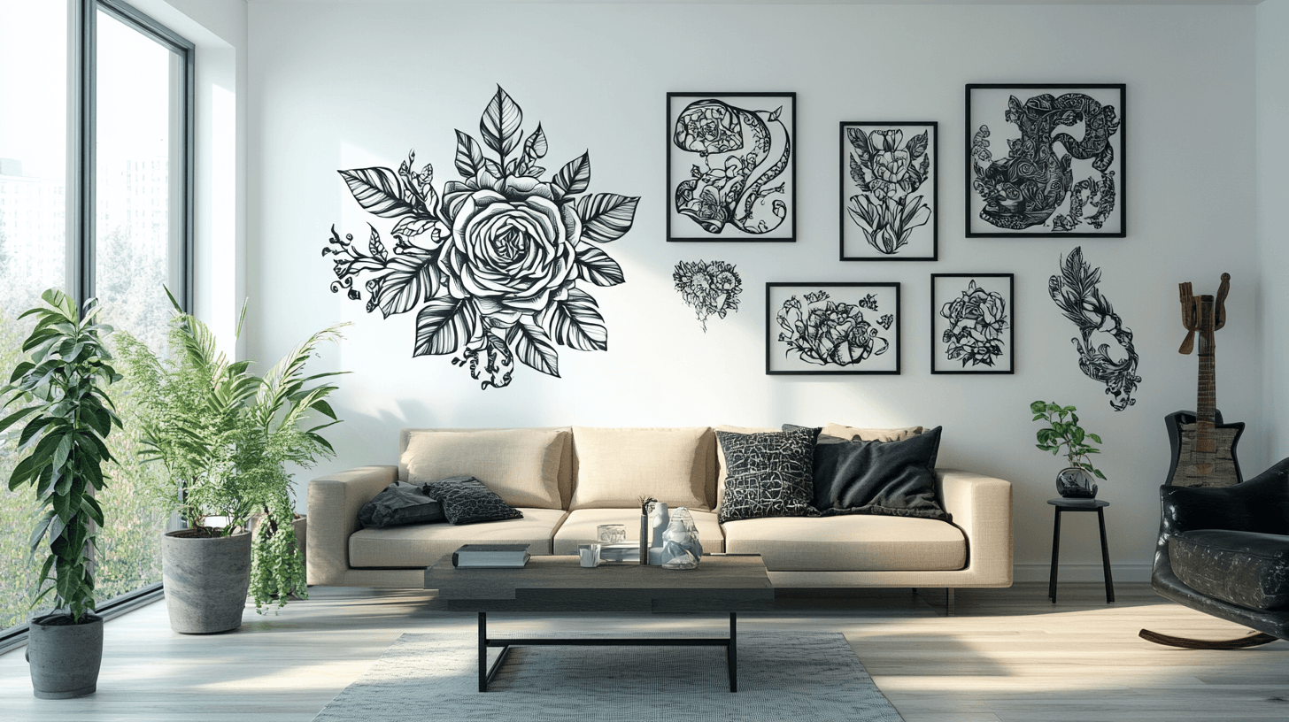 Muurstickers: Creatieve ontwerpmogelijkheden voor muren