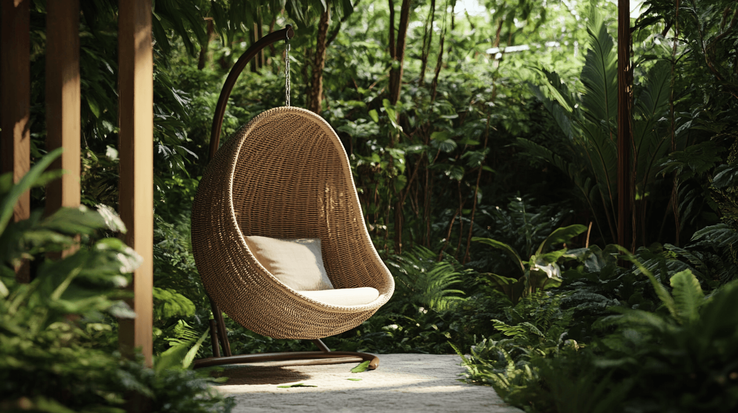 Ontspanning in de buitenlucht: Hangstoelen voor tuin en balkon