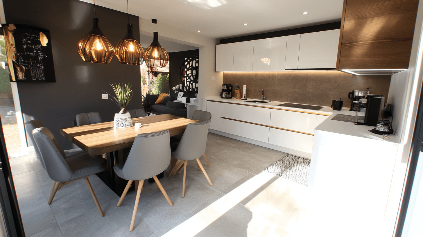 Eethoek in de keuken integreren: Functionele en esthetische oplossingen