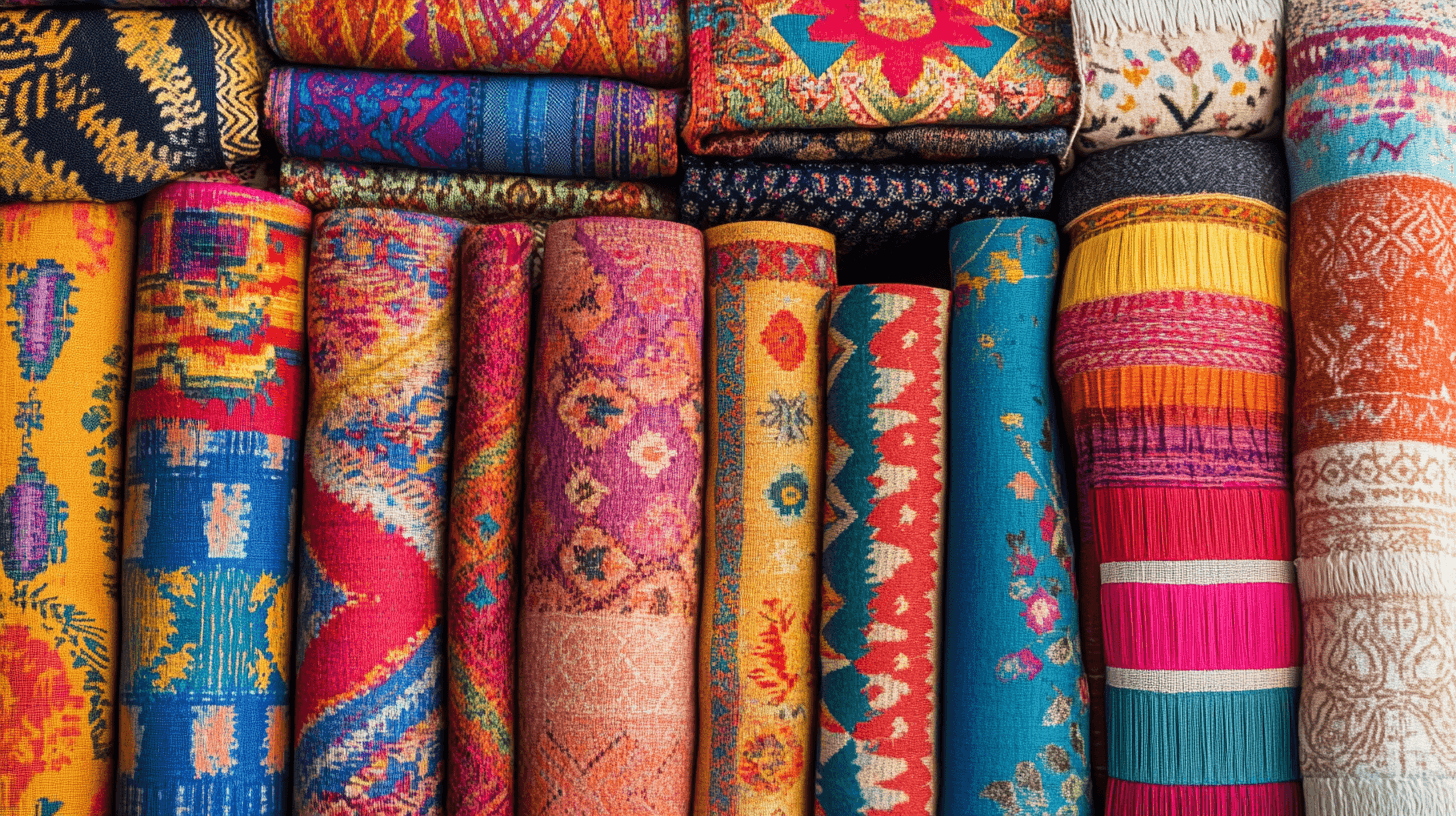 Kleur- en patrooncombinaties in de Colorful Boho-stijl