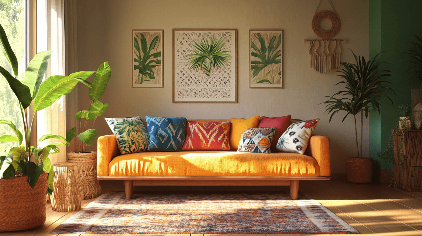 Decoratieve accenten: Zo zet je highlights in de Tropical Boho stijl