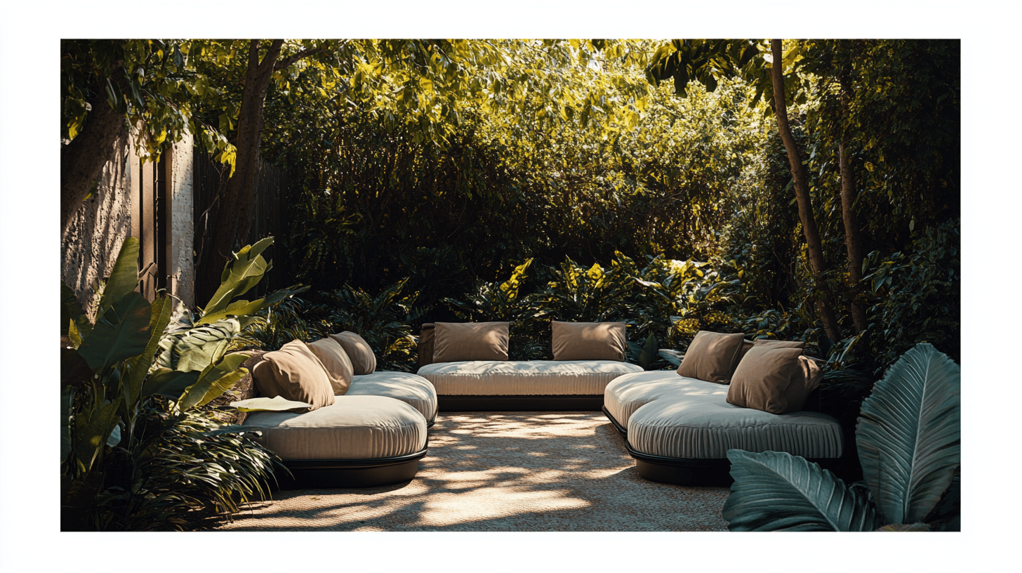 Outdoor-kussensmeubels: Comfort zoals in de woonkamer