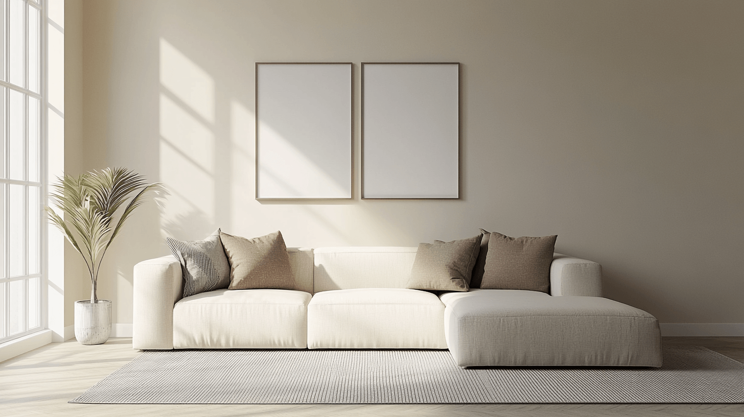 Kleurontwerp in de moderne woonkamer