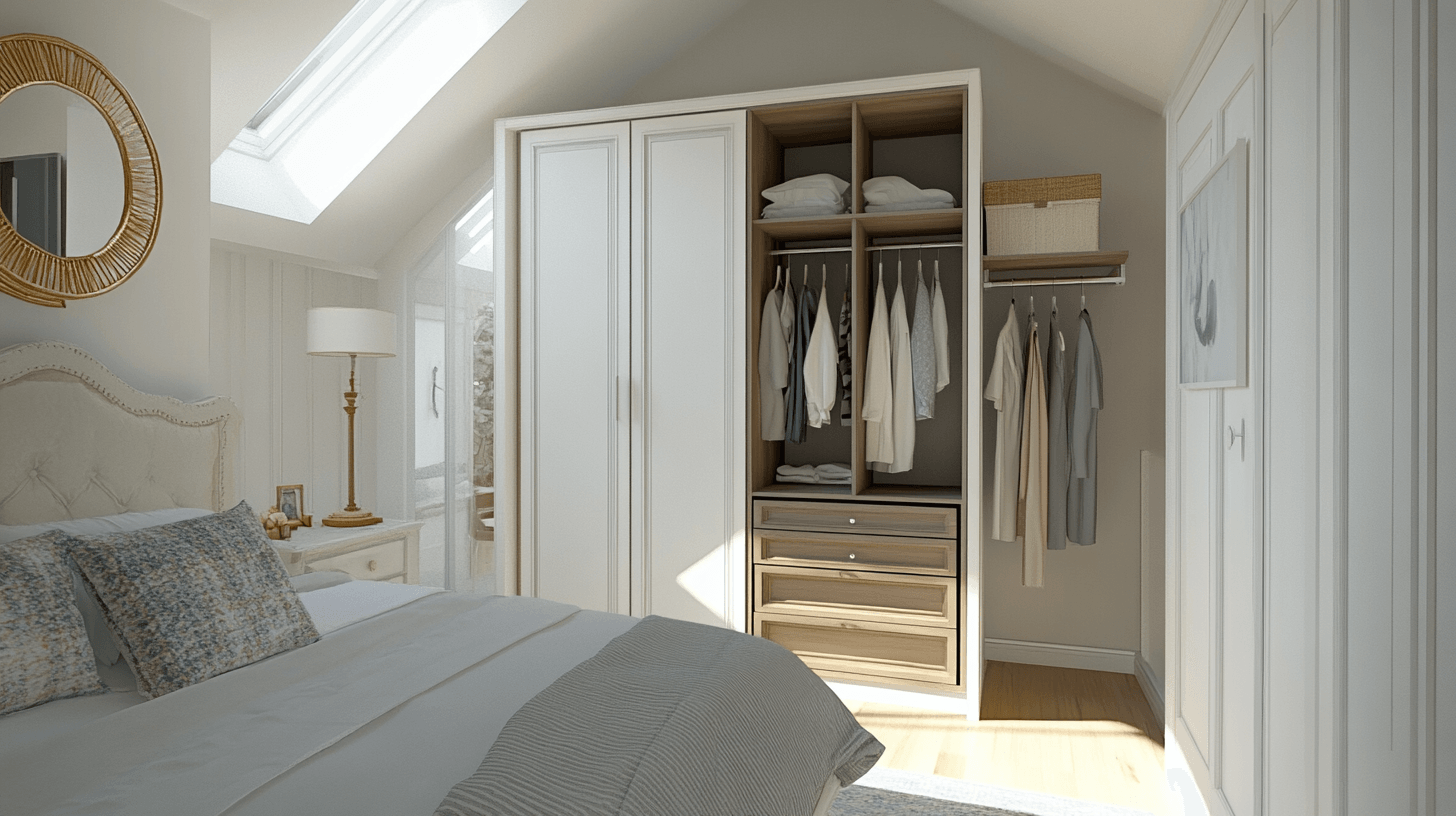 Ontwerpideeën voor open kledingkasten