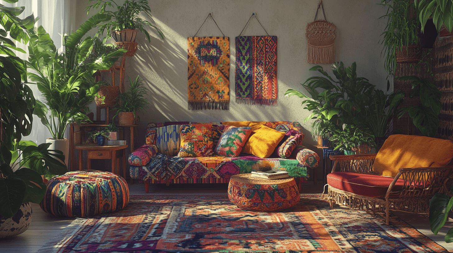 Kleurrijke Boho: Levendige kleuren in Boho-stijl