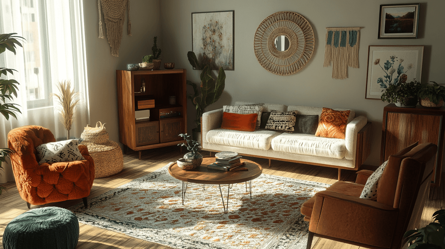 Meubels in Boho-stijl: Mix van Oud en Nieuw