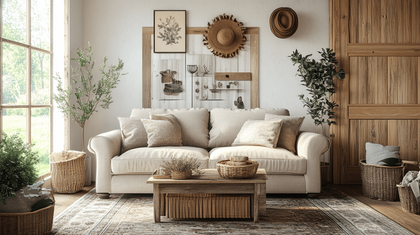 Decoratie in landelijke stijl: Liefdevolle details voor je woonkamer