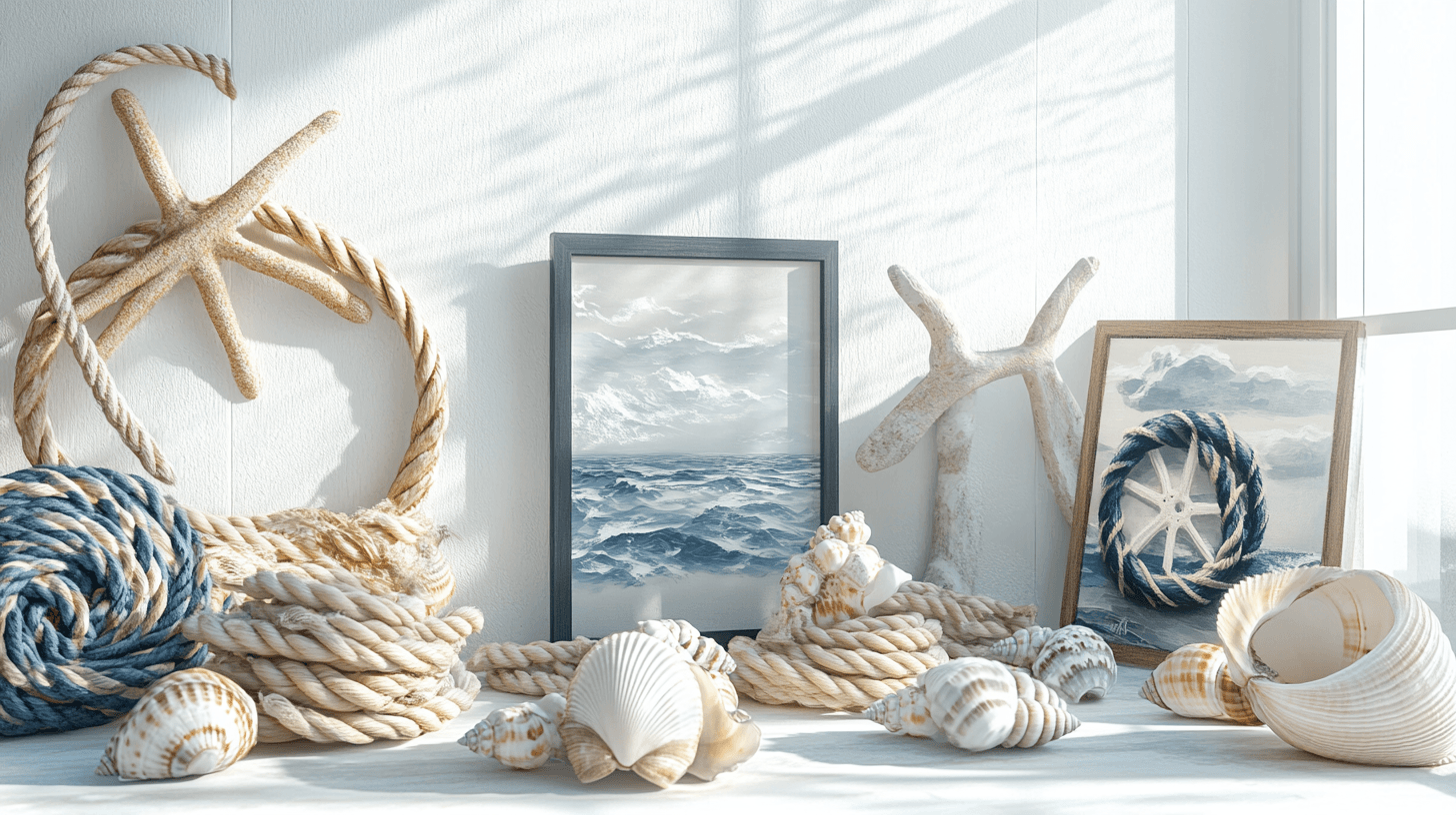 Decoraties die de Coastal Chic Look compleet maken