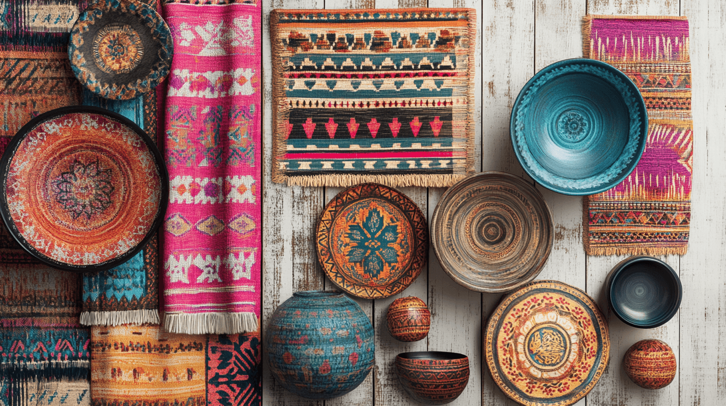 Decoratie in Ethno Chic: Kleuren, Patronen en Materialen