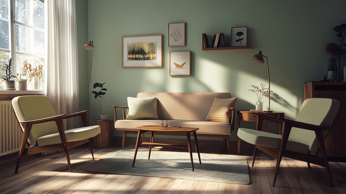 Meubels in Nordic Vintage stijl