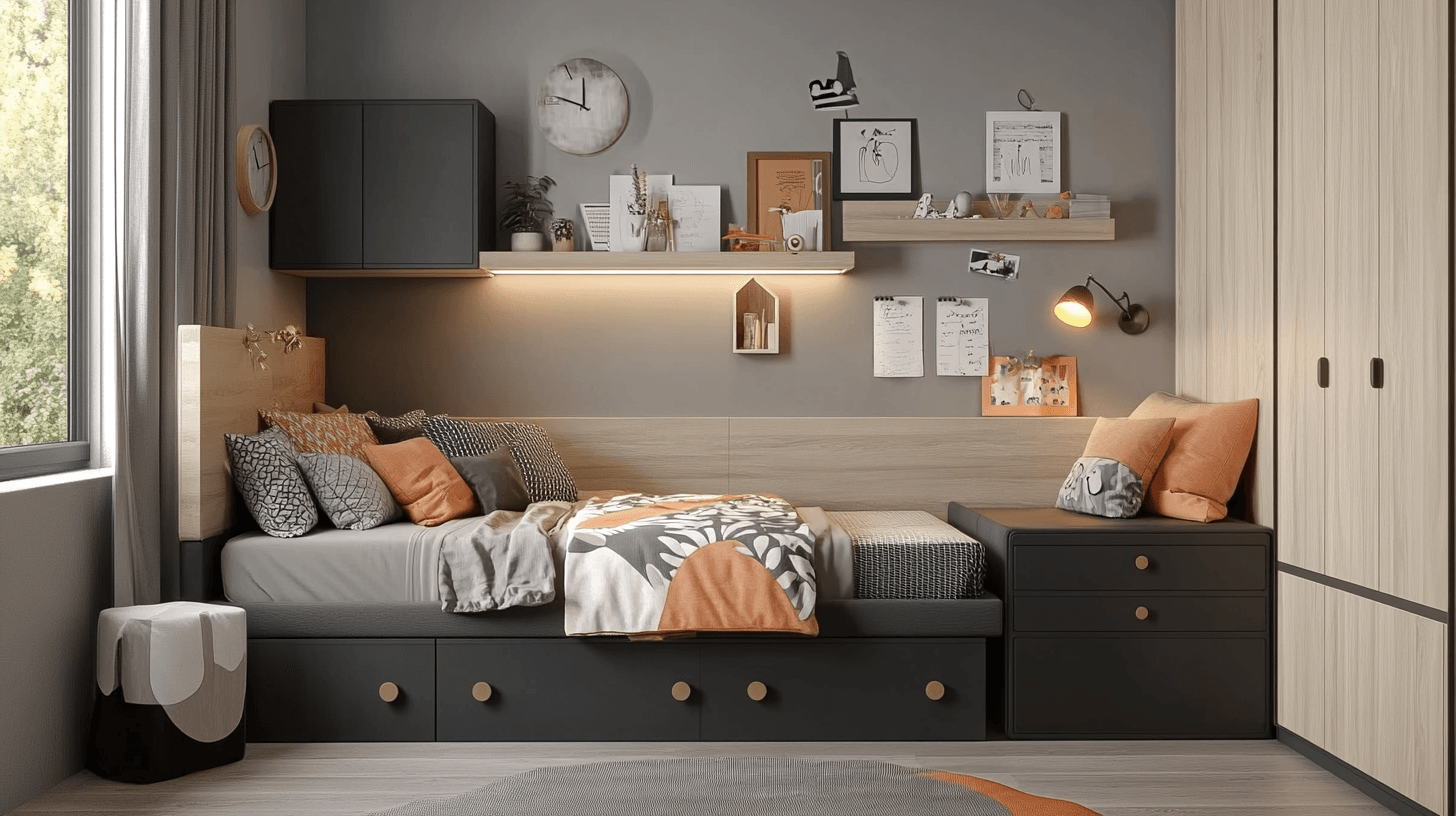 Jeugdkamer inrichten: Cool en functioneel