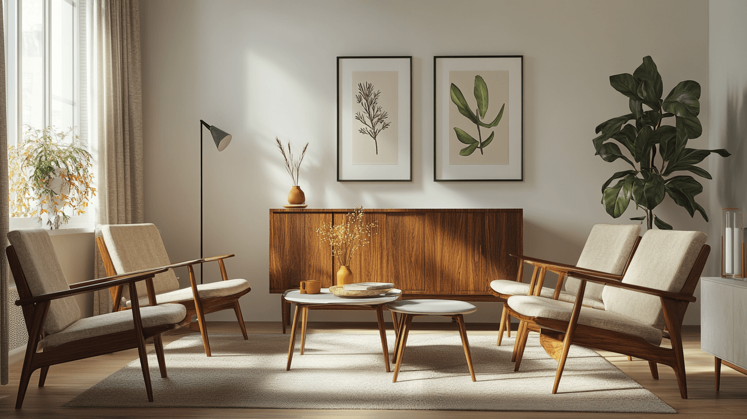 Meubels in Scandi-Retro-stijl: De perfecte symbiose