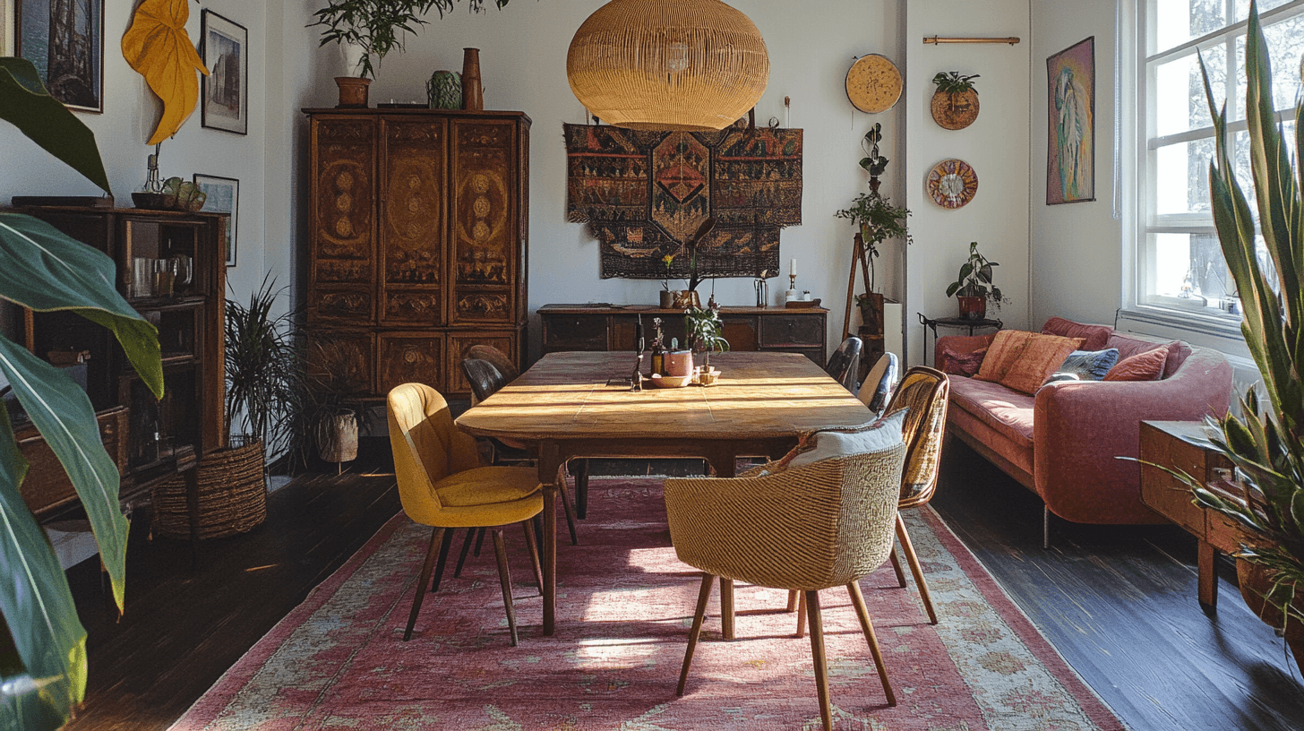 Meubels in Boho-stijl: Mix van Oud en Nieuw
