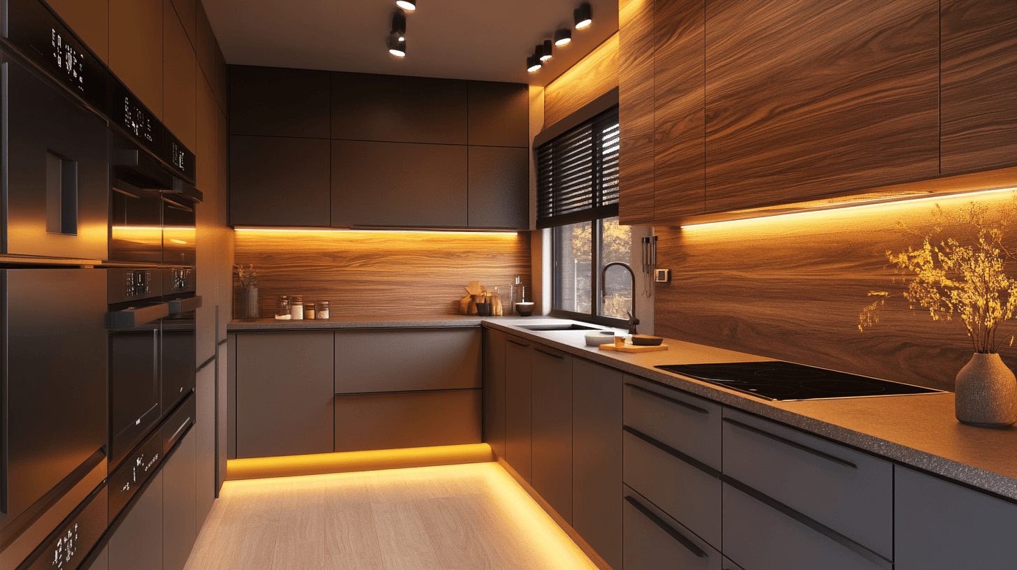 Moderne keuken met hout: warmte en stijl verenigen