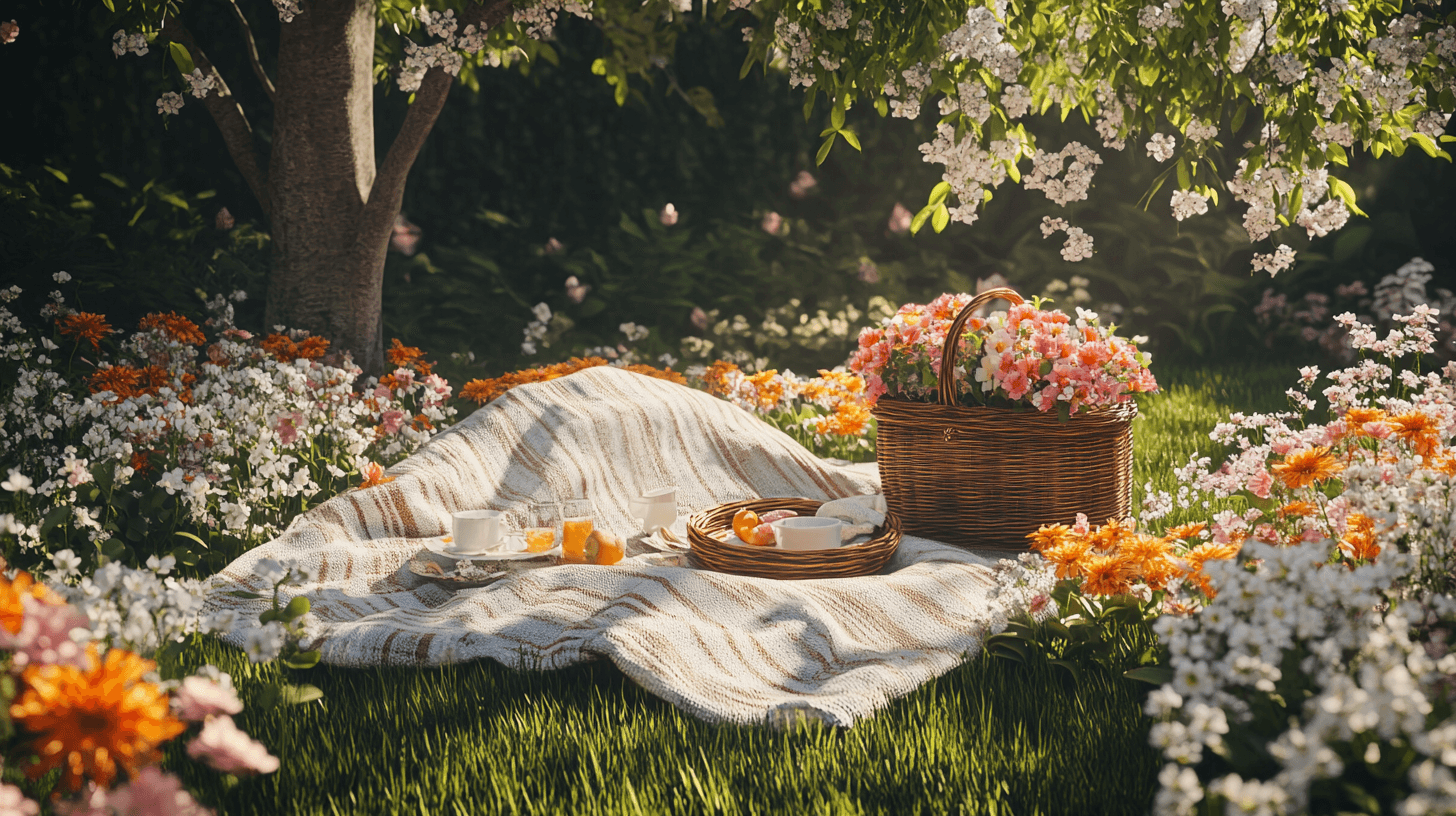 Picknick in de tuin: Ontspannen en ongecompliceerd