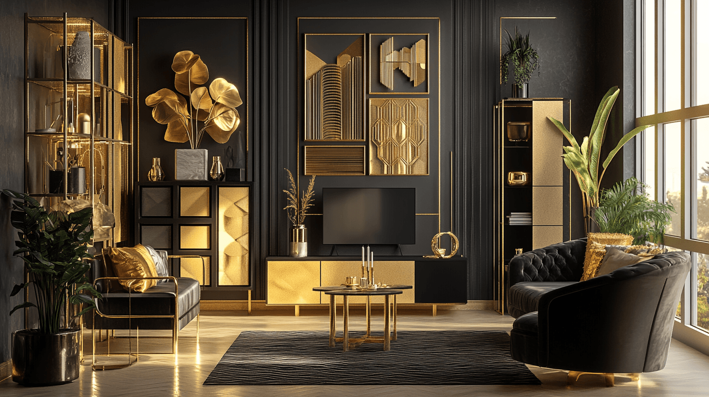 Woonstijlen met gouden accenten: Van Art Deco tot Modern