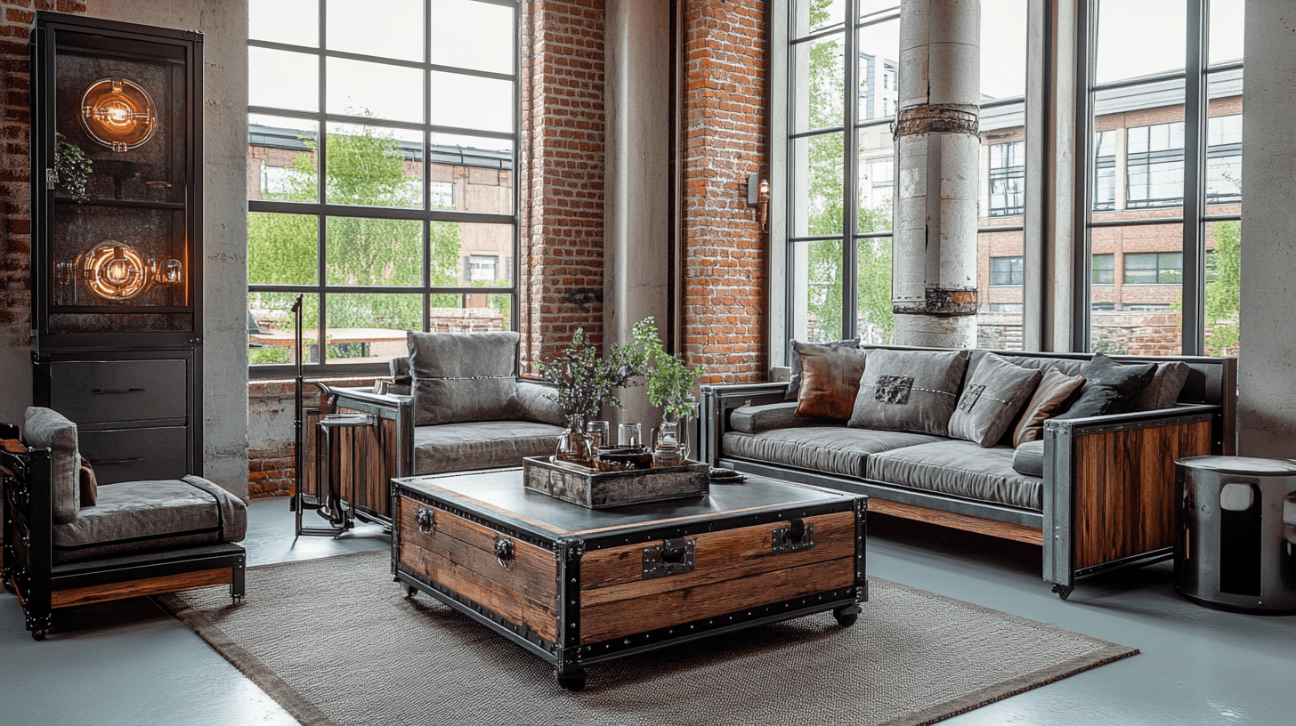 Industrieel Chic: Robuuste Materialen Stijlvol Gecombineerd
