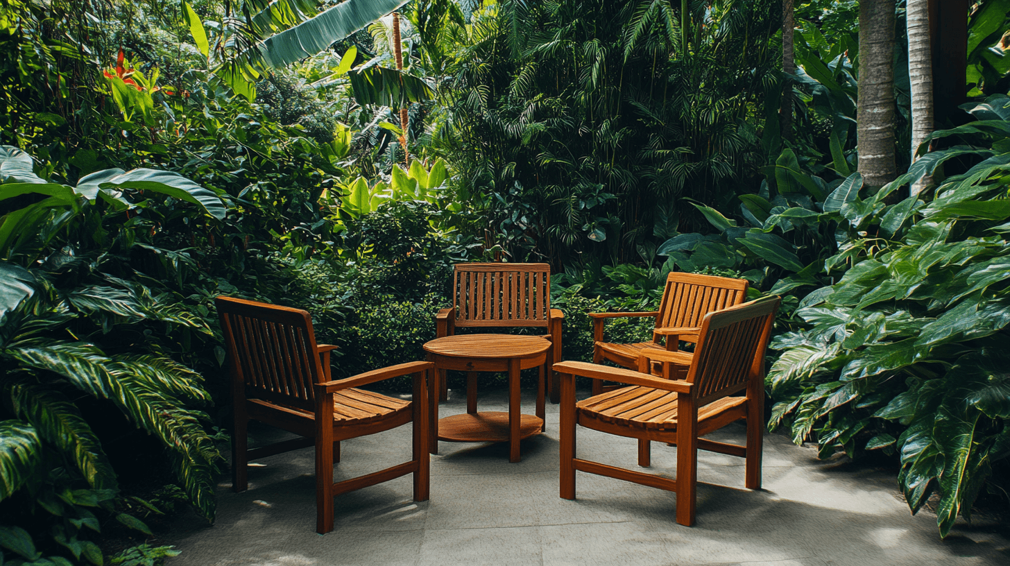 Tuinmeubelen van hout: Natuurlijke elegantie voor buiten