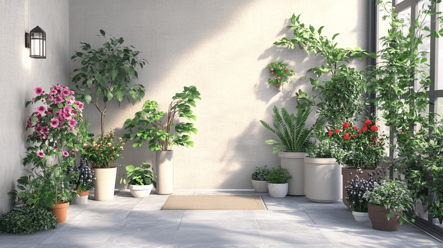Ingangsontwerp met planten: De eerste indruk telt