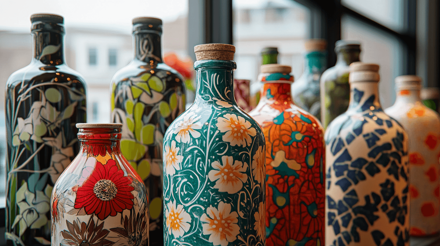 Decoreren met glazen flessen: Creatieve en duurzame decoratie-ideeën