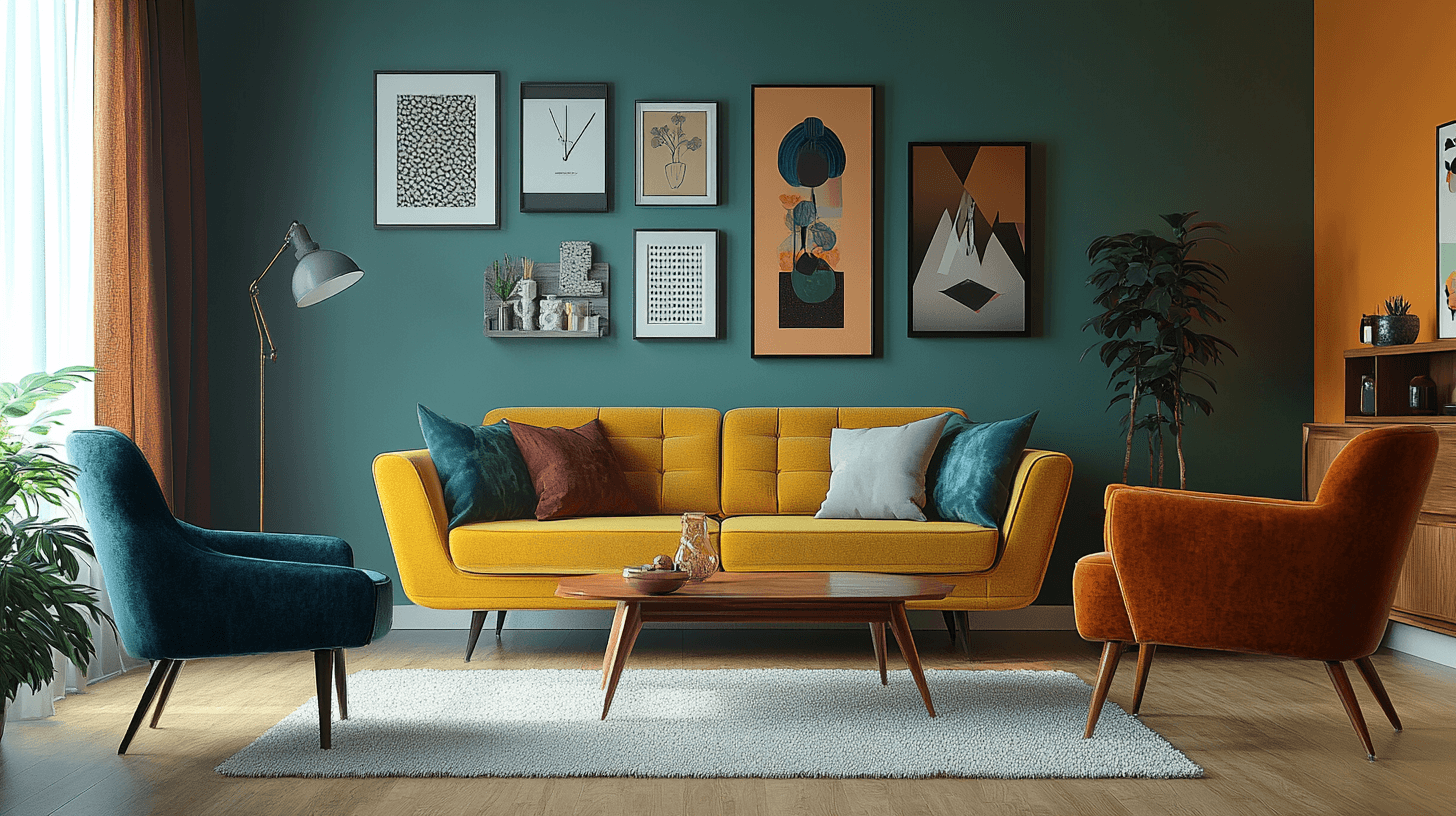 Kleurenpalet: Het juiste palet voor retro-charme