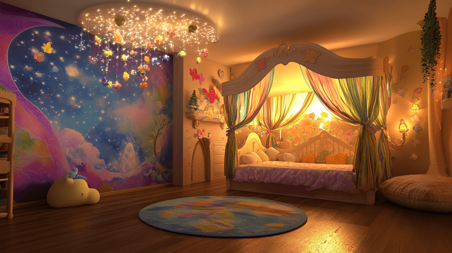 Kinderkamer in sprookjesstijl: Creativiteit en fantasie bevorderen