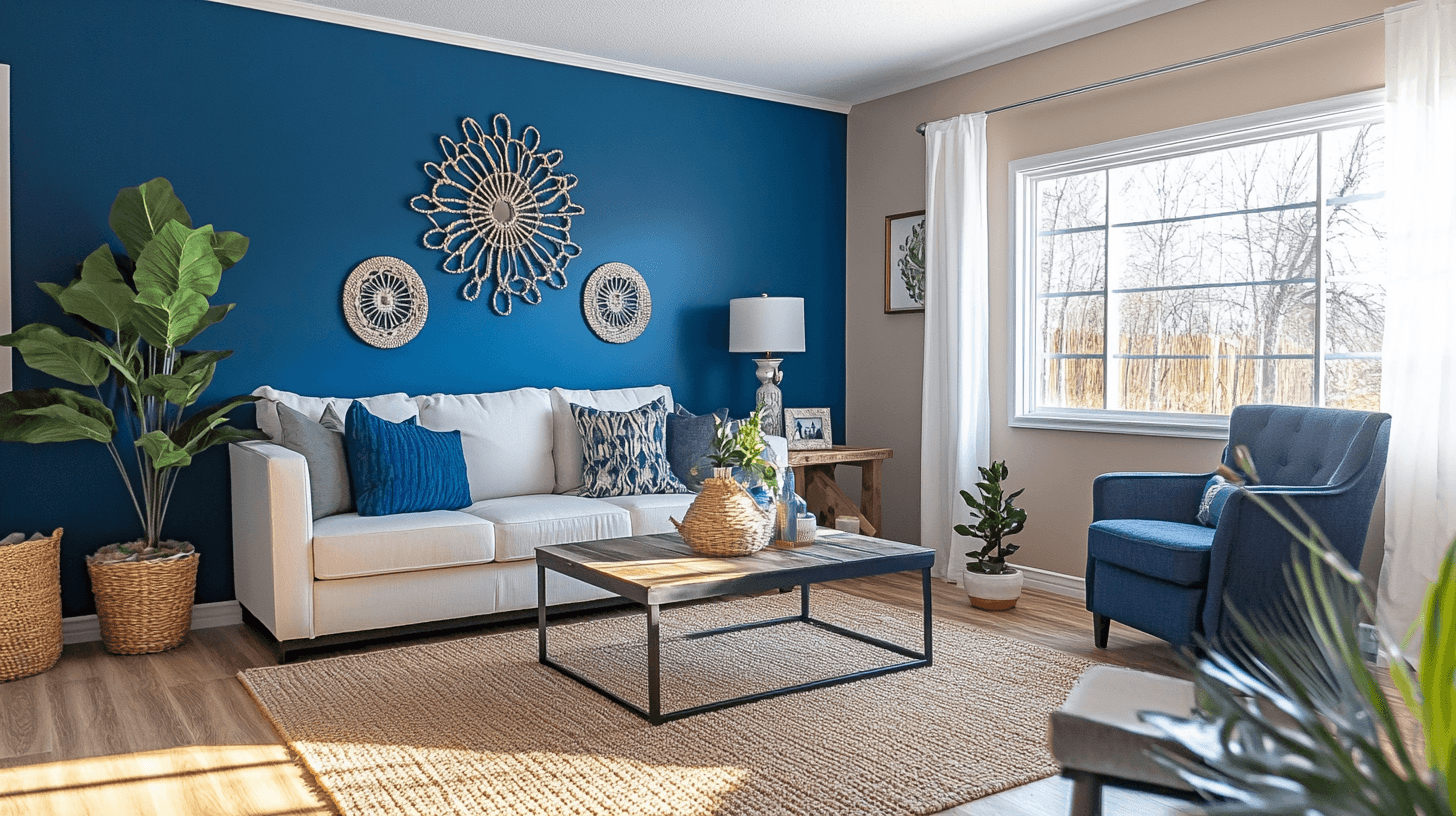 Marineblauw als accentkleur: Diep en rustgevend in de woonruimte