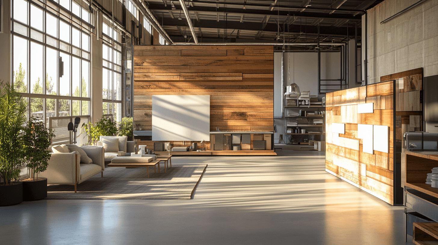 Hout met andere materialen combineren
