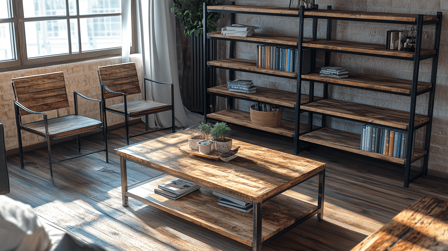 Meubels in Rustic Industrial stijl