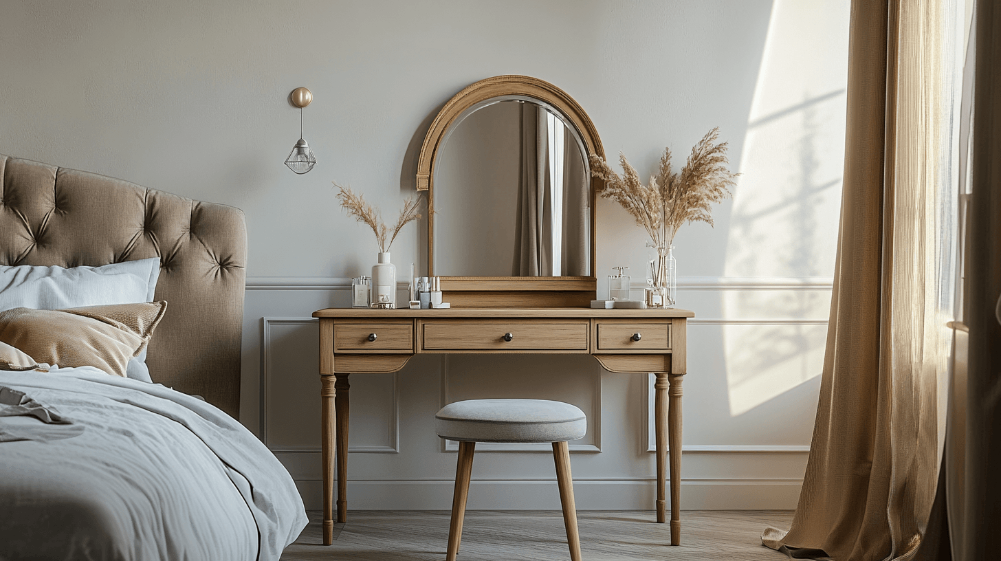 Stijlvol opmaken: Kaptafels voor je slaapkamer