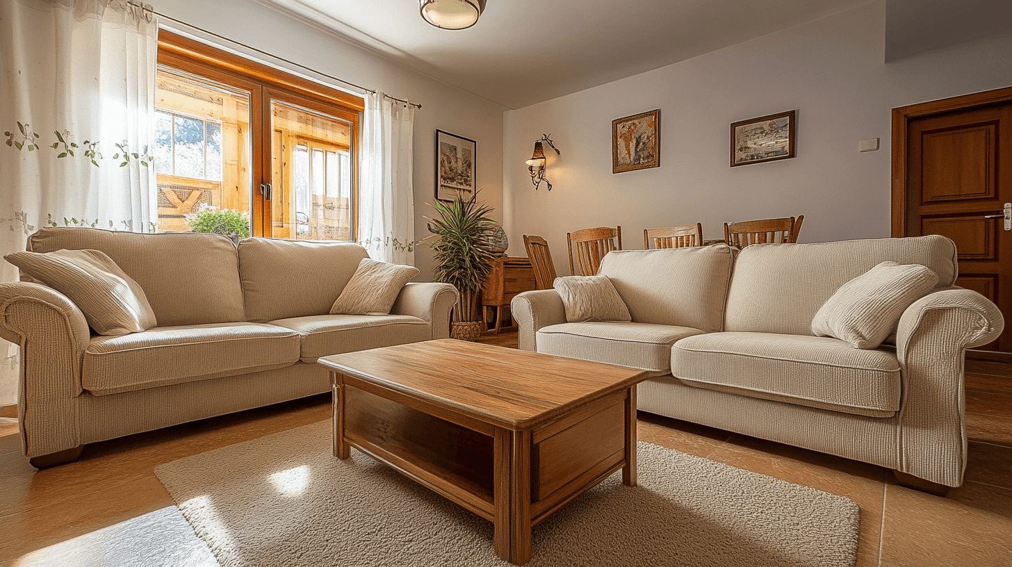 Beige en hout: Natuurlijke combinaties voor meer gezelligheid