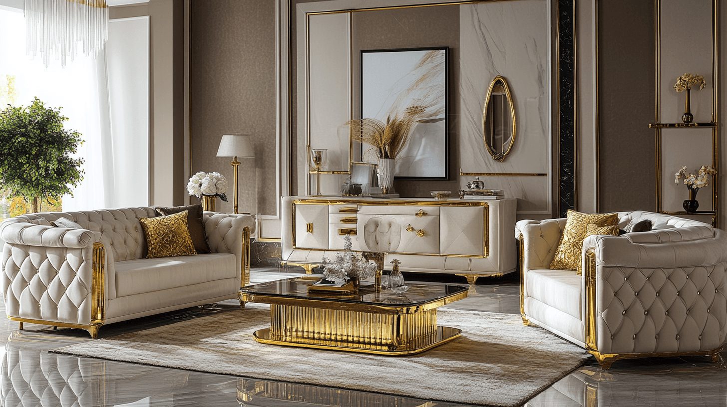 Gouden accenten: Luxe en elegantie in je huis
